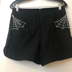 Spider Web Shorts